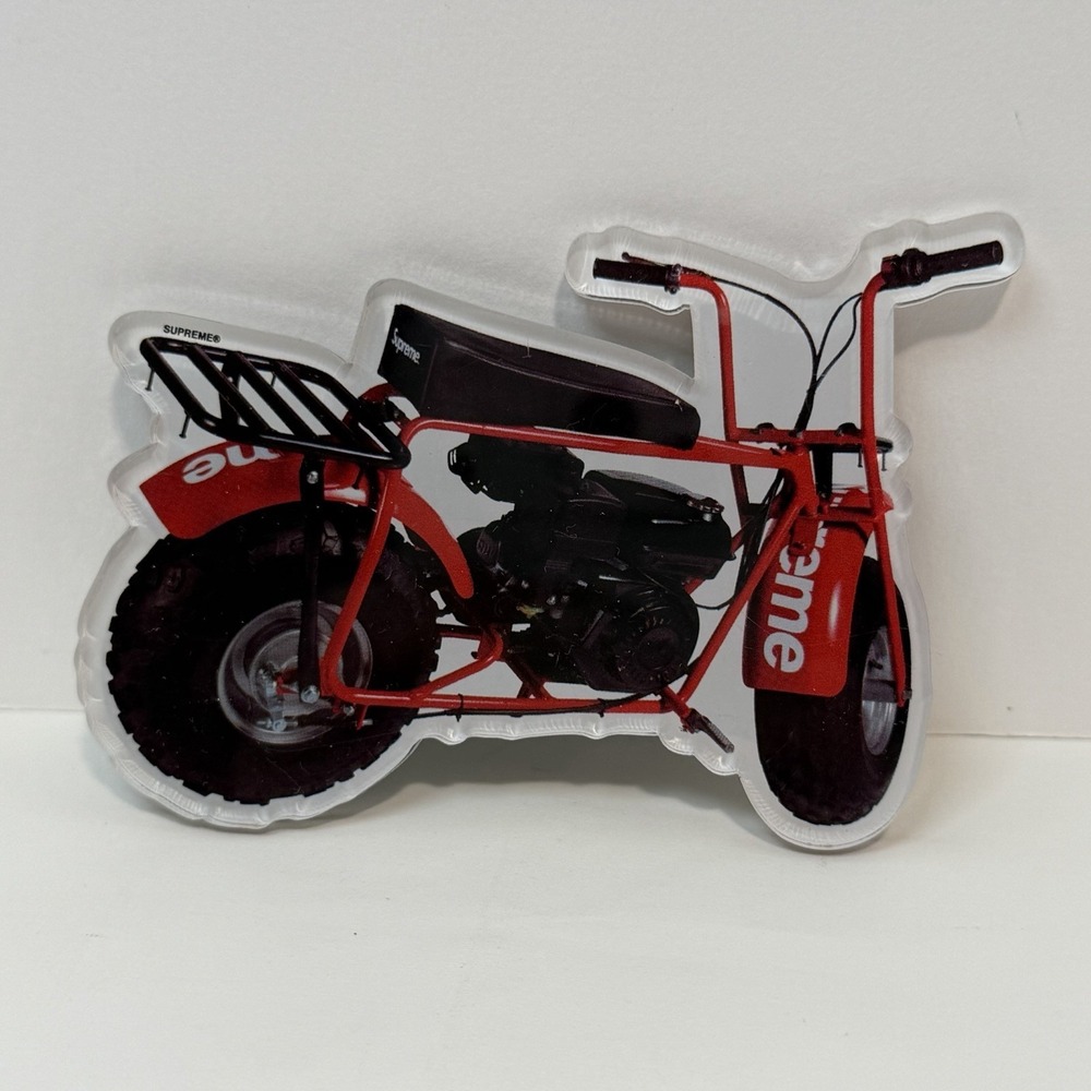 Supreme Mini Bike Coated Acrylic‎ Magnet Tool Box Fridge Magnet Moto